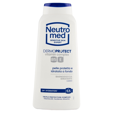 Neutromed Dermoprotect vitamin complex Bagno Doccia Idratante Classico pH 5,5 600 ml